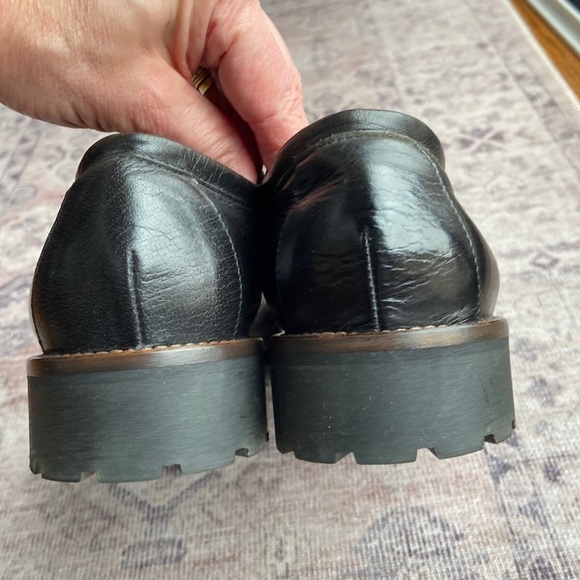 Gravity Pope Leather Derby Shoes Black Size 39 (fits like 40) - Picture 6 of 13